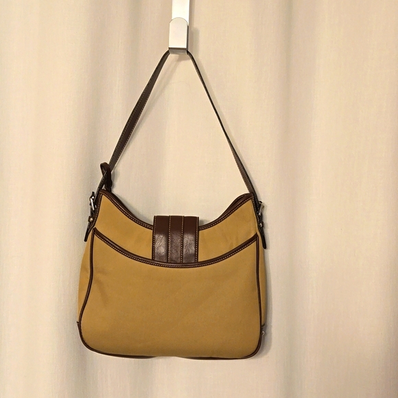 Etienne Aigner EUC Linen Canvas Medium Purse - Picture 4 of 12